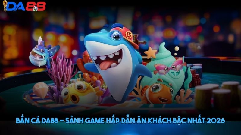 Bắn cá DA88 - Sảnh game hấp dẫn ăn khách bậc nhất 2026