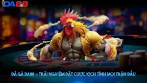 Đá gà DA88 - Trải nghiệm đặt cược kịch tính mọi trận đấu