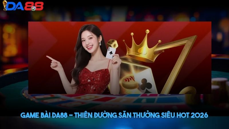 Game bài DA88 - Thiên đường săn thưởng siêu HOT 2026