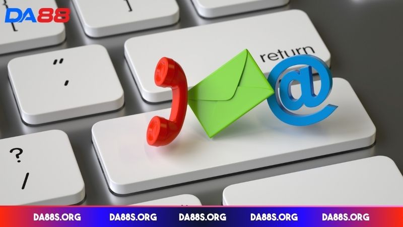 Những kênh bet thủ có thể dùng để liên hệ DA88